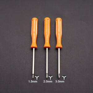1set Y Tip Screwdriver 1.5mm 2.0mm 3.0mm Tri-point  Screwdriver for Switch Wii PSP Game Console Repair