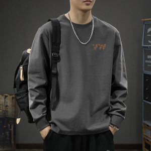 JIANMUJI | Cotton Long Sleeve T-Shirt 260g
