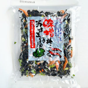 Dalian Special Product Miso Seafood Soup Tri-Fish Soup Mix Seaweed No-Wash Instant Soup Kelp Shrimp Shell Dry Goods