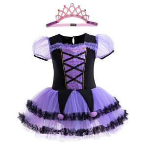 Lolita Princess Skirt Childrens Performance Costume Birthday Gift Dress Summer Style Girls Dress Cotton Material Ballet Suitable