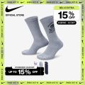 Nike Kaos Kaki Unisex Everyday Cushioned (3 Pairs) - Multi-Colour [FQ0325-902]. 