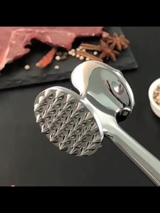 Double Sided Kitchen Meat Tenderizer Hammer Steak Mallet Hammer