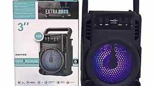 Wireless Bluetooth Speaker High Quality Music Performance 12H Long Battery Modern Chic Design for Family Gatherings