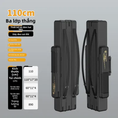 YEYINGZHE | Túi Đựng Cần Câu Cá Dung Lượng Lớn Bánh Xe Không Thể Tháo Rời