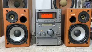 1tr5 Bán Bộ Dàn Nghe Nhạc khủng  Sony HCD  - CP505 đẹp keng hát rất tốt zin sài điện 110v(có chỉnh bass trép)