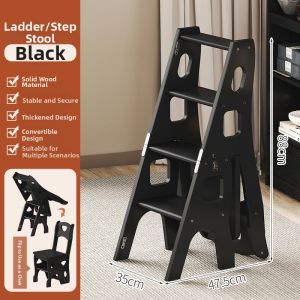 CHUJUN | Multi-functional Folding Extendable Indoor Step Stool