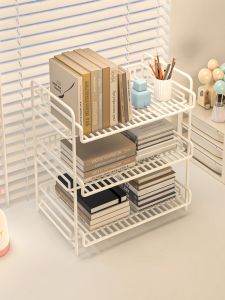 Organizational Desktop Book Snack Storage Shelf Free Install
