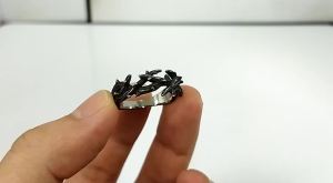 Punk Vintage Thorns Ring For Men Women Stainless Steel Jesus Crown Ring Biker Fashion Unique Amulet Jewelry Gift Dropshipping