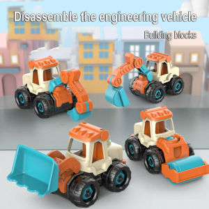 Assembly engineering vehicle Building Blocks Kits Screw and nut to assemble educational toys  Education STEM Toys，toys for kids 6 8 9 10 12 16 Years Old