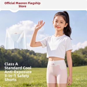 MiiOW | Anti Peep Safety & Leggings Childrens Briefs Light Ice Silk