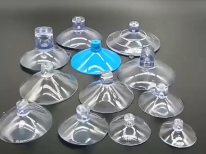 20Pcs Multi-functional Suction Cup Hooks 4cm Transparent PVC Suction Cup Hooks