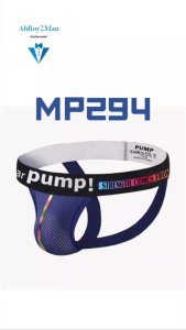 Mens Jockstrap: Nylon Mesh "Strength comes from pride" Jockstrap Underwear (MP294)
