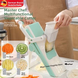 MONLEYTA | German Multifunctional Kitchen Vegetable Slicer 2025 New Hand Protection Fruit Potato Slicer丁 Machine For Home Use