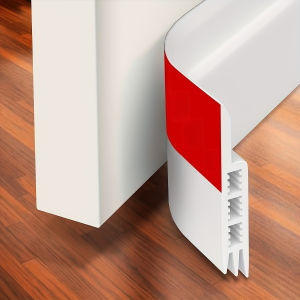 39inch Door Bottom Seal Strip Weatherstripping Under Door Draft Stopper Noise Blocker Silicone Sweeper Insulator for Gap Seal