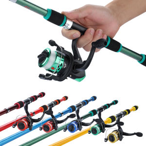 Sougayilang COD 1 Set Joran Pancing Lengkap 180cm Joran Pancing Komplit Berkualitas 800 Reel SP Reel