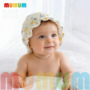 MUMUM Newborn Baby Hat for 0-12month -Protect Fontanelle- Baby Sunshade Cap