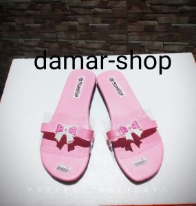 sandal anak wanita plat pariasi terbaru perempuan PING size 26.nyampe 40 komplit tren COD real pick