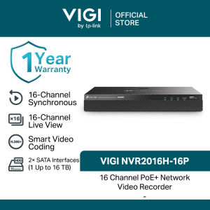 tp-link VIGI NVR2016H-16P 16 Channel PoE+ Network Video Recorder | TP-Link VIGI by EJD