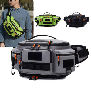 Camping Waist Bag Chest Travel BackpPouch For Men Cycling Hiking Outdoor Sport Crossbody Molle Tactical Belt Fishing Fanny Pack