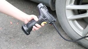 Pompa Ban Mobil Sepeda Elektrik Portabel Air Pump Inflator Electric Portable CZK3665