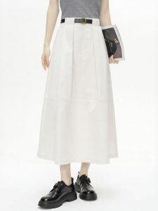 INLIFE | Summer Style Loose High Waist Mid-length A-line Skirt