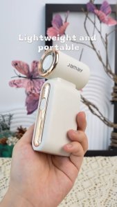 【Free Gift】JAMAY Portable Handheld mini fan 3600mah Rechargeable Turbo Electric Jet Handheld Portable Air Cooler Wind VF1