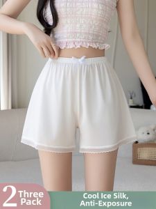 Anti-peep Thin Lace Safety Shorts No Rolling