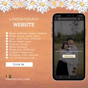 Undangan Pernikahan Website Tema 25 Undangan Pernikahan Murah