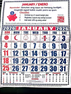 Ready Made 2026 12 pages TRADITIONAL CALENDAR SIZE 17inch X 22inch With Practical Reminders