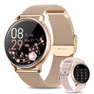 New Women Bluetooth Call Smart Watch HeartRate Blood Pressure Monitoring Smartwatches Waterproof Men Smartwatch For Samsung IOS