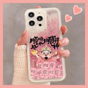 SHUXIE | Protective Phone Case for iPhone 16 15promax 13 14plus 12 11 New Years Edition Full Coverage Anti-Shock Soft