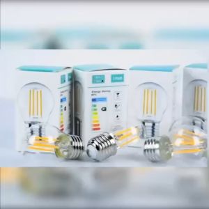 4W E14/E27 LED CANDLE/PING PONG BULB WARM WHITE