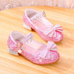 LEXIONG | Butterfly Bow Girl Performance Shoes Children Shoes