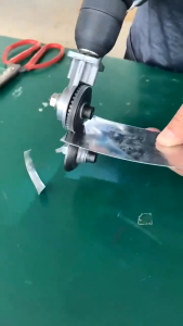 ตัดแผ่นโลหะ 2 หัว กรรไกรตัดอเนกประสงค์ เมทันชีท สังกะสี หัวแปลงสว่าน พลาสติก