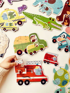 Early Education Large Piece Jigsaw Puzzle for Toddler 6 Pieces