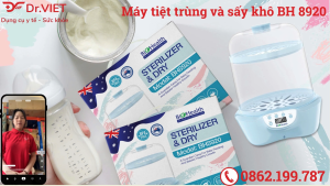 MÁY TIỆT TRÙNG & SẤY KHÔ BÌNH SỮA BH8920