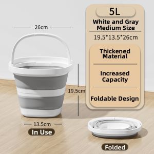 UBT | Foldable Bucket for Students Dormitory Laundry and Personal Grooming