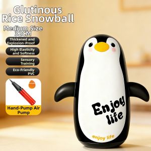 Inflatable Punching Bag Toy Unbreakable Balance Design Fitness Intelligence