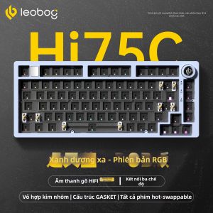 LEOBOG | Bộ Bàn Phím Nhôm Tùy Chỉnh với Công tắc Xing Shi và Kết nối 3 Chế độ 2.4G