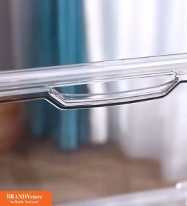 Books Meja Container Box Organiser Acrylic Transparent