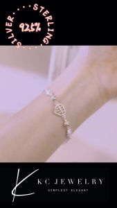 KC Jewelry S925 Silver Love Abacus Fortune Machine Bracelet