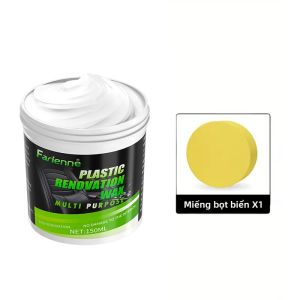 Sáp Đa Năng Farienne 150ML Cho Nội Thất Ô Tô - Chất Đánh Bóng Da Sửa Chữa Vết Xước & Chất Phục Hồi Nhựa Tạo Độ Bóng Sáng.