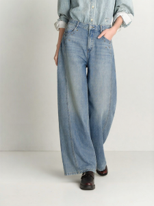 Semir | Fall Loose Wide Leg Jeans Pants for Women