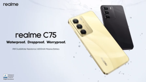 realme C75 | 8GB RAM + 256GB | Waterproof | 6000mAH Massive Battery | Ultra Shock Resistance | BIG SCREEN