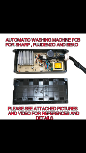 11211715 Beko Automatic Washing Machine PCB for Beko Sharp and Fujidenzo - Core Control Board for Optimal Performance