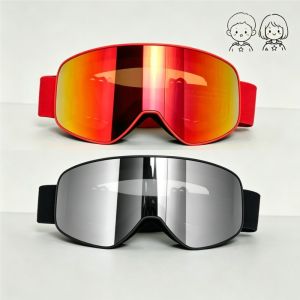 All-Scene Kids Snow Sport Goggles Scratch Anti-Fog Lens Shock Absorbing Full Ventilation Dust Resistant Winter Eyewear