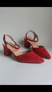 Giày sabo gót 5cm mũi búp bê xinh đẹp NĐ198