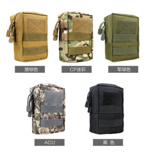 Portable Travel Canvas Utility Bag Small Pack Organizer Tactical Bag Carry-On Fishing Bag Outdoor Camping Hiking Waist Bag