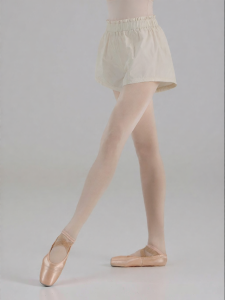 FULLBELIEF | Quần Short Luyện Tập Ballet Cho Khiêu Vũ Cao Thắt Nếp Li và Ren