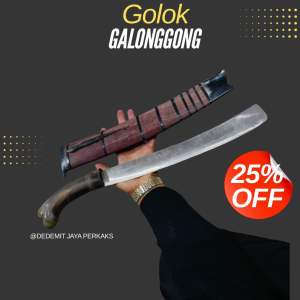Original Golok Bedog Galonggong > Golok Tebas Asli Galonggong